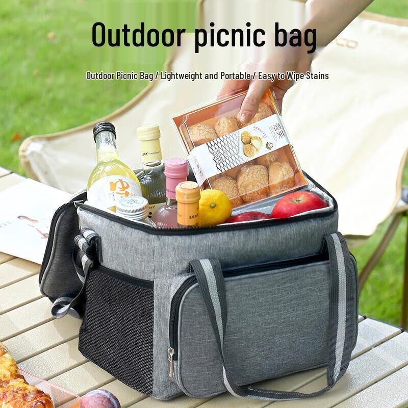 Huilingyang Large Capacity Outdoor Insulated Picnic Bag