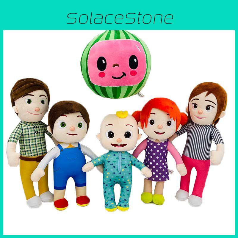 Adorable Cocomelon Plush Toy Jj Family Soft Stuffed Dolls For Educational Fun