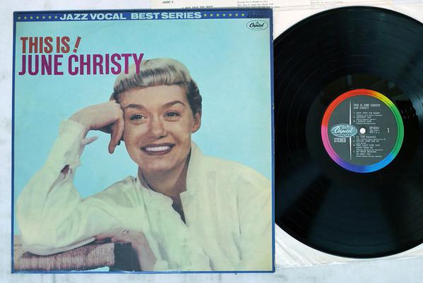 

LP Record JUNE CHRISTY - This Is June Christy! CP8363 CAPITOL Japan Jazz Used