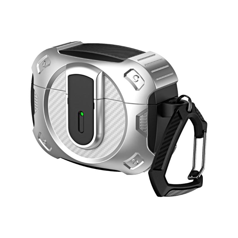 Earphone Cover for 4 Wireless Earbuds Shell Cover Dustproof Housing Case Skin Scratchproof Housing with Hook