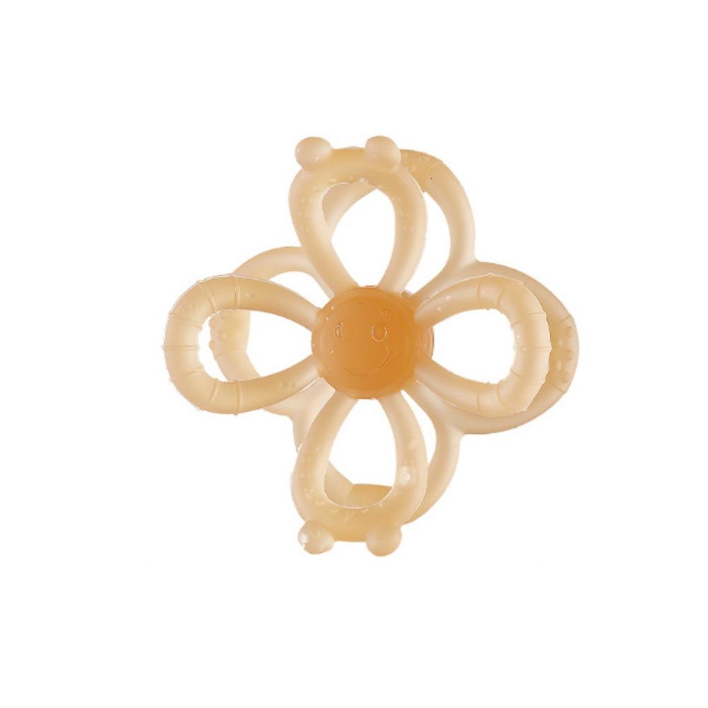 

Игрушка-прорезыватель для детей в форме цветка, для младенцев, для захвата, тряски, кольцо для прорезывания зубов, сенсорные игрушки, детские аксессуары