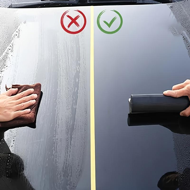 1pc Soft Car Squeegee - Non-Scratch Handy Window Cleaner for Efficient Drying, Paint-Safe Glass & Windshield Water Scraper, Essential Auto