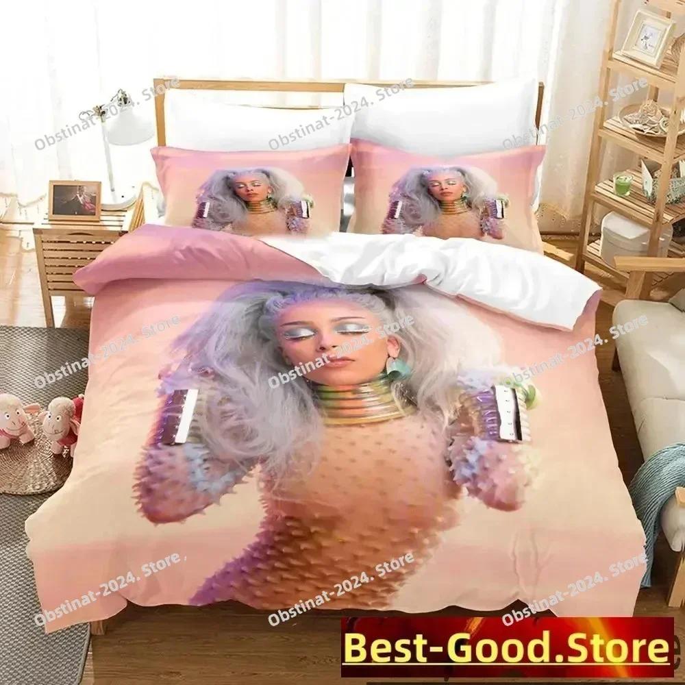 3D Sexy Doja Cat Bedding Set Printed single Comforter Quilt Bed Cover Soft Duvet Cover Pillow Case 3 Pieces Sets Kids Adult Size