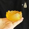 Creative Colored Glazed Lotus Incense Burner, Household Indoor Sandalwood Ash Collector Candle Holder, Tea Ceremony Zen Ornament