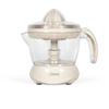 Presse-agrumes électrique - LIVOO - DOD131C - 25 W - 1 grand cône et 1 petit cône - 700 ml - Blanc cassé