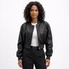 Black Women's Genuine Casual Lambskin Leather Fit Motorcycle Handmade Stylish Jacket