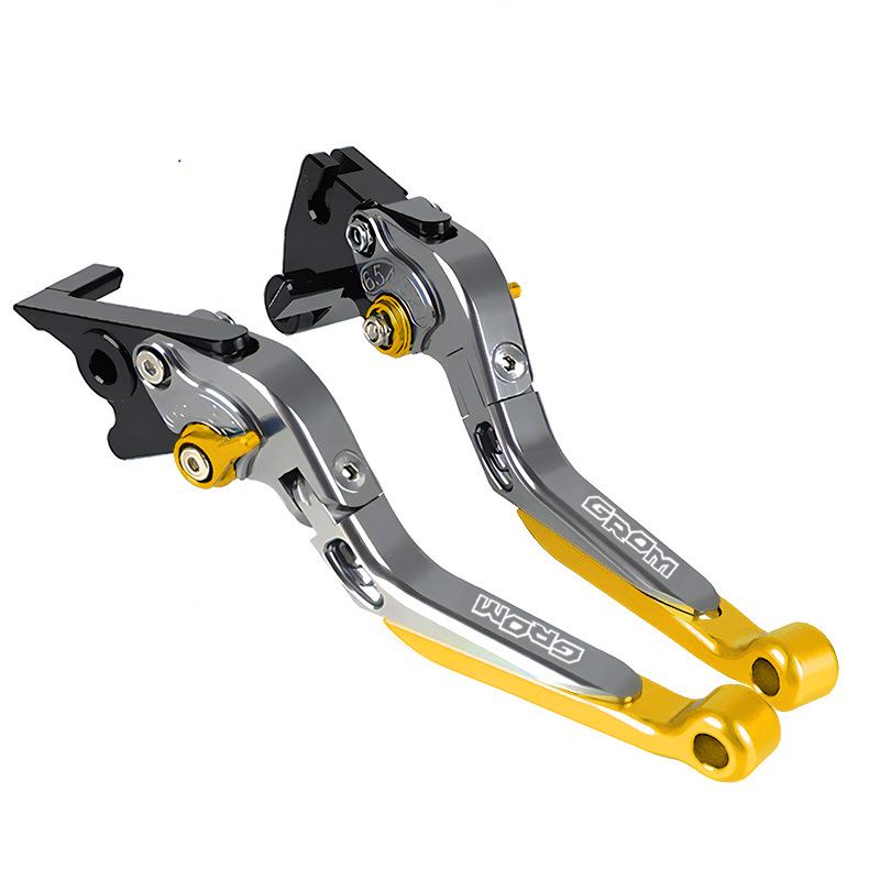 Compatible Folding Brake and Clutch Levers for Honda GROM MSX125 SF Monkey