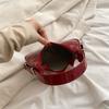 Women Leather Shoulder Bag Zipper Vintage Tote Bag Chic Retro Handbag Satchel Clutch Travel Dating Purse