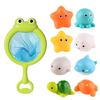 9 Pieces Waterproof Light Up Bath Toy For Toddlers Encouraging Imaginative Play In Bathtubs And Pools