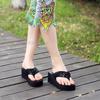 High Heels Slippers Summer Shoes For Women Comfortable Simple Solid Color Women Sandals Platform Slippers