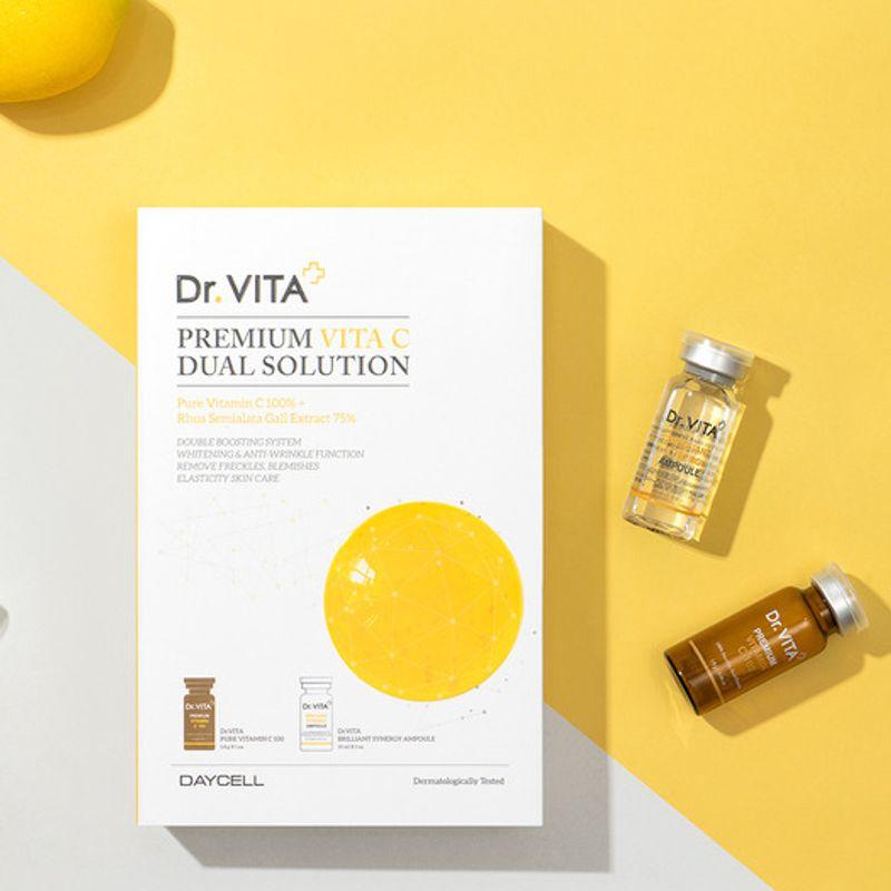 Premium Vita C Dual Solution Single (1.8g + 10ml)