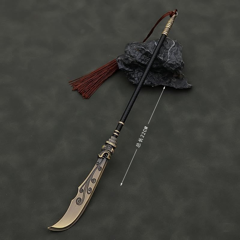 [Nekogamiyama] Romance of the Three Kingdoms: Hua Xiong Sword, 22cm Long / Miniature Figure, Collectible, Interior Decor