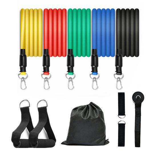 

Pcs Resistance Bands Set Stretch with Handles Exercise Bands Home Gym Workout Bands Up