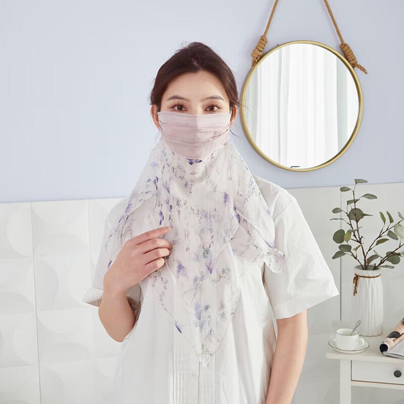 Hengyuanxiang Mulberry Silk Printed Sun Veil