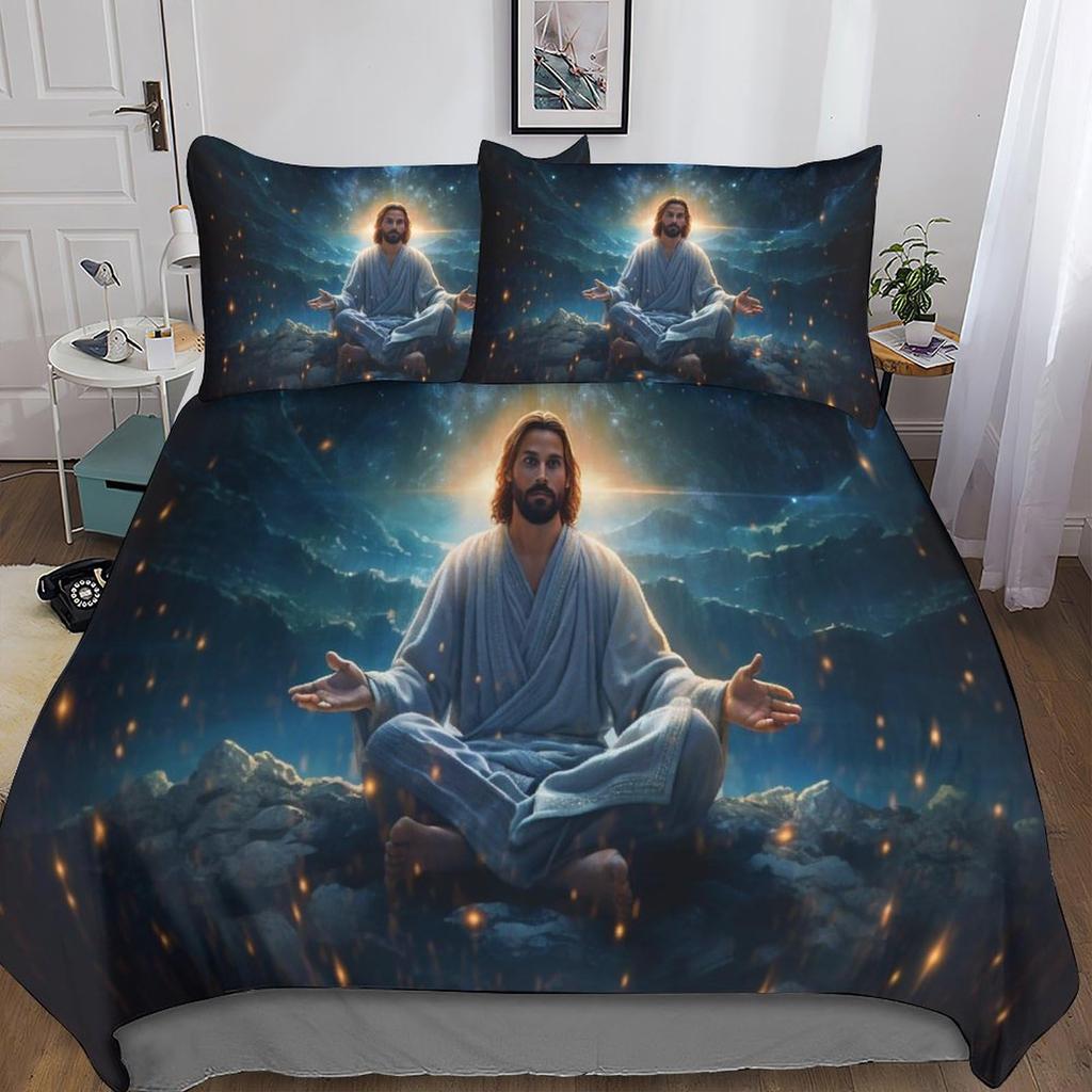 Chakra Duvet Covers Queen Lightweight Bedding Sets Zen Spiritual Bedding Sets Bedroom Decor 1 Duvet Cover 2 Pillowcases No Quilt