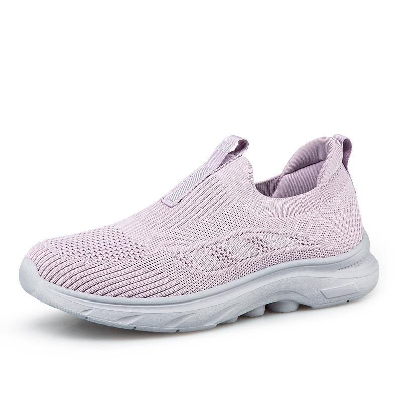 Spring, Summer and Autumn Mesh Shoes Breathable and Non-slip Mother Comfortable Casual Sports Shoes