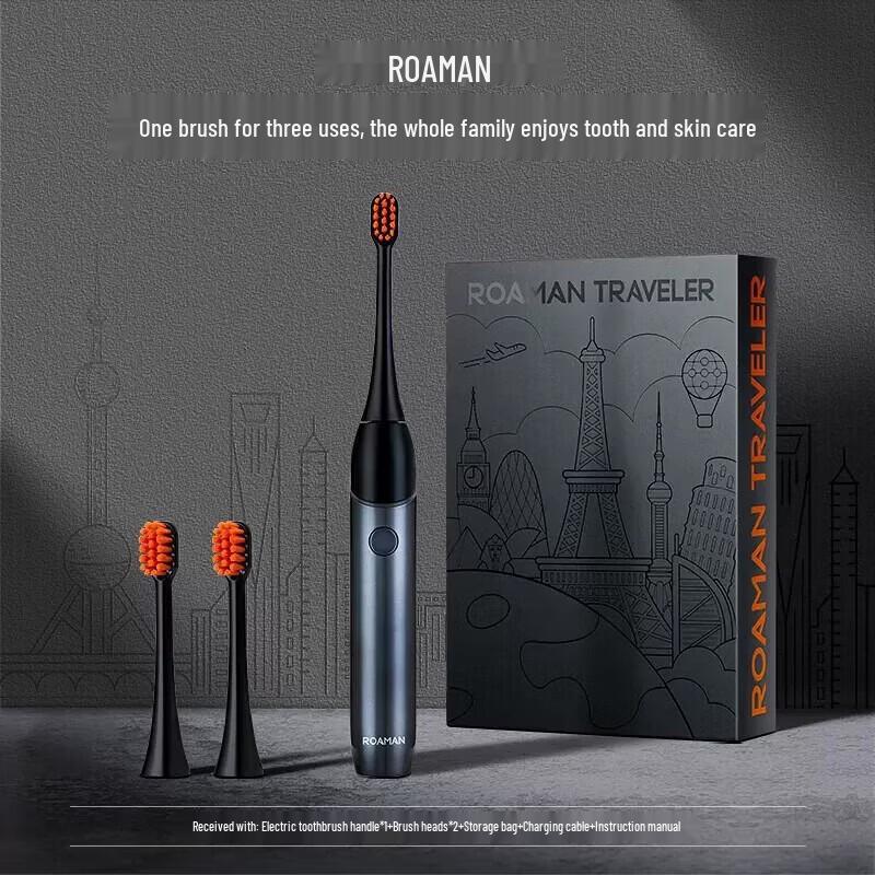 ROAMAN T1 Portable Sonic Electric Toothbrush CN plug (adapter included)