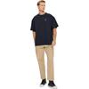 T-shirt da uomo Nera Girocollo Vestibilità Regular Moderata 10025237-A01
