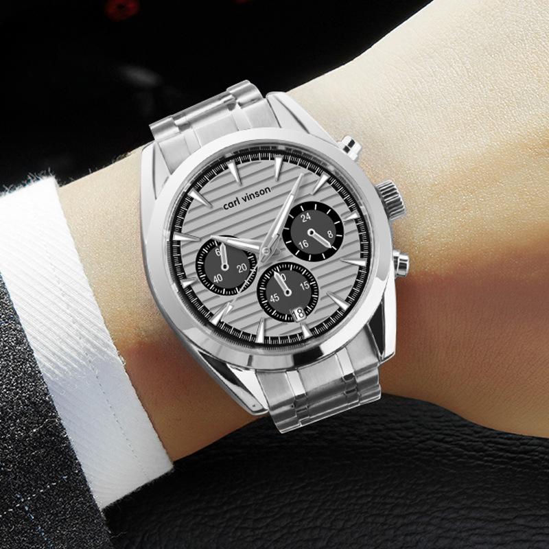 Men's Watch Multi-functional Waterproof Quartz Watch Men's Watch