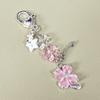 Four Leaf Beaded Phone Chain Y2K Trendy Leaf Clovers Pendant  Hanging Ornamnet