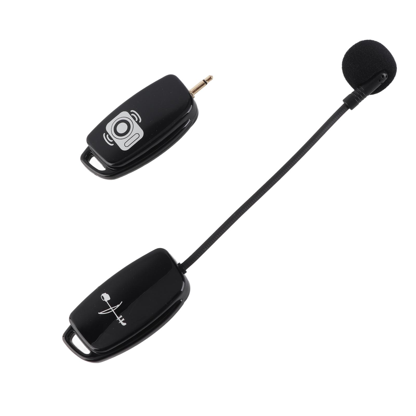 

Erhu Microphone 2.4G Wireless Anti Interference Plug and Play Noise Reduction Violin Microphone Pickup for Instruments