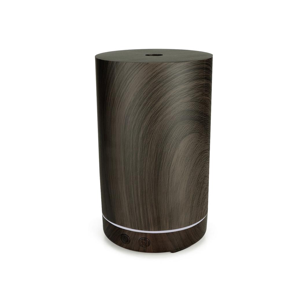 Home 200ML Mini Wood Grain Desktop Colorful Aroma Diffuser Humidifier