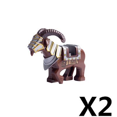 Military Building Blocks Medieval Solider Knights Equipments Mount War-Horse Wolf Flag Vests Shields Fiery Dragon Mini Blocks