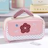 Multi-Layer Stationery Bag Large Capacity Storage Bag Handheld Design Pencil case  Student Use