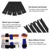 30Pcs #3 Nylon Coil Zippers for Sewing, Close End Sewing Zipper Supplies Bulk Zippers for Tailor Crafts, Dresses, Pillows DIY