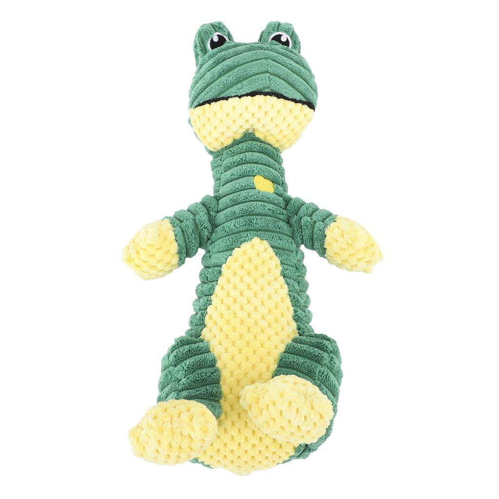 Plush Dog Squeaky Toy Cute Animal Shape Interactive Reduce Boredom Stuffed Dog Chew Toy for Small Medium and Large Dogs