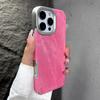 Washed Color Vintage Cowboy Fabric Phone Case iPhone 16 15 14 13 12 11 Pro Max Plus Shockproof Soft Bumper Armor Cover