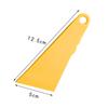 Car Film Application Tool Set - White Triangle Hard Plastic Scraper, Wear & High-Temperature Resistant, Water-Draining 