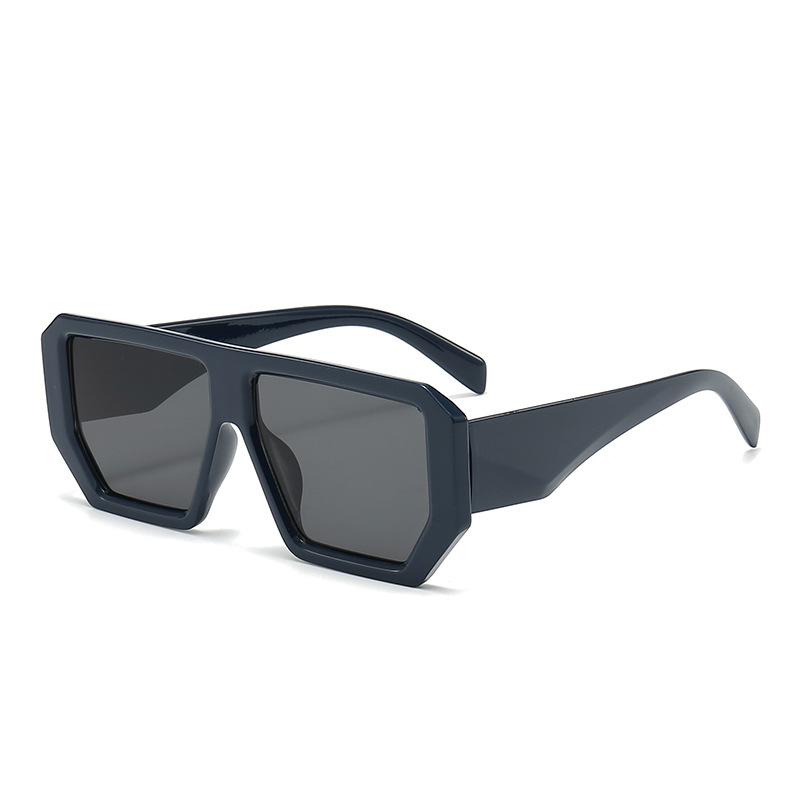 

Винтажные солнцезащитные очки с большой оправой для женщин и мужчин, квадратные солнцезащитные очки, ретро, многоугольные очки, очки-гогглы, мужские, женские, прямоугольные очки    MULTI