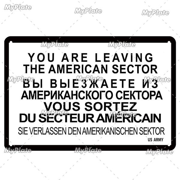 [MaPalte] Vintage German Achtung Sign Metal Sign Tin Sign Decoration Plaque Home Wall Door Decor Bar Sign Home Plate Poster