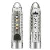 Portable Key Chain Flashlight Waterproof Multi-functional Type-c Rechargeable Led Strong Light Mini Work Lamp
