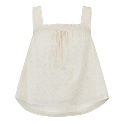 Jack Wills Womens/Ladies Broderie Cotton Shirred Top