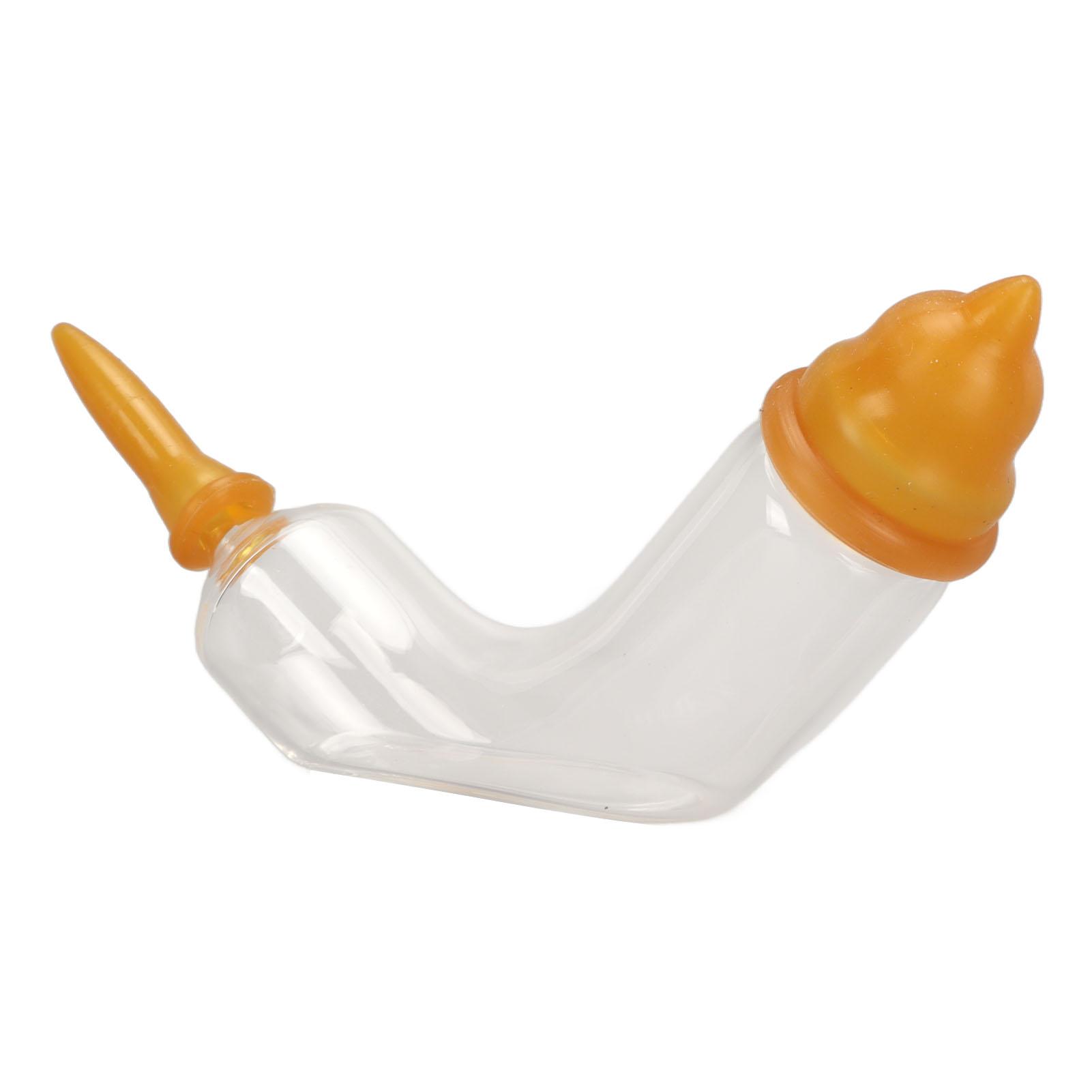 

Бутылочка для кормления молоком питомца, стеклянная, с регулируемым изогнутым дизайном, кормушка для молоком для новорожденных питомцев, для котят, щенков, хомяков, 10 мл