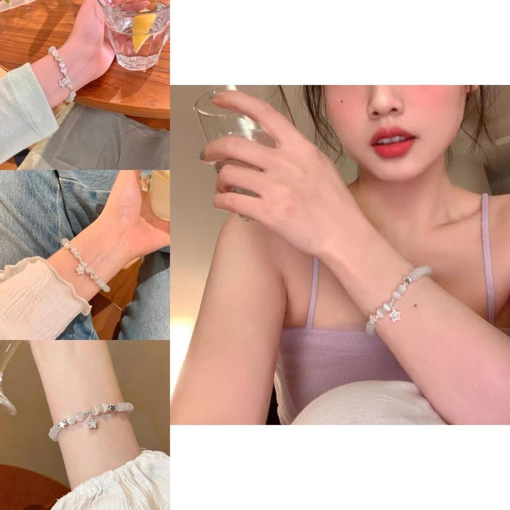 New Chinese Geometry Star Bracelet For Women Small Fresh Elastic Rope Design