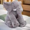 Cute Elephant Soft Plush Cushion Exquisite Elephant Stuffed Cushion Comfortable Sofa Throw Pillow Animal Doll Home Decoration