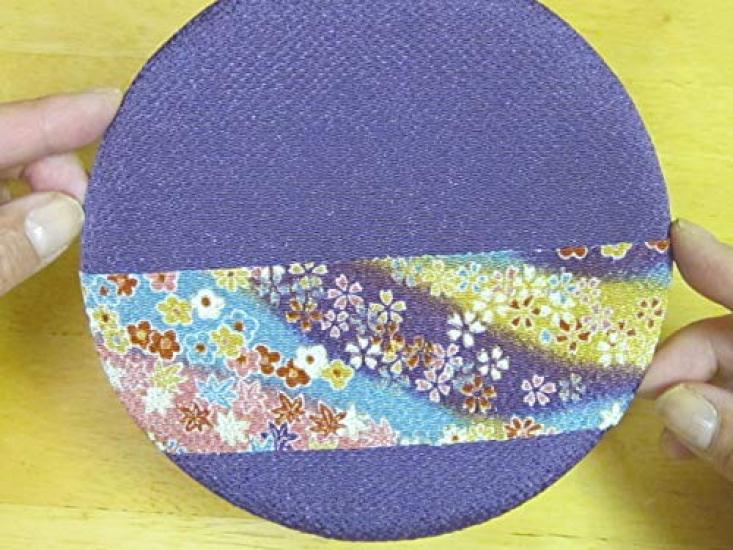 Takara Chirimen Craft Kit Rabbit Tapestry - Moon-viewing