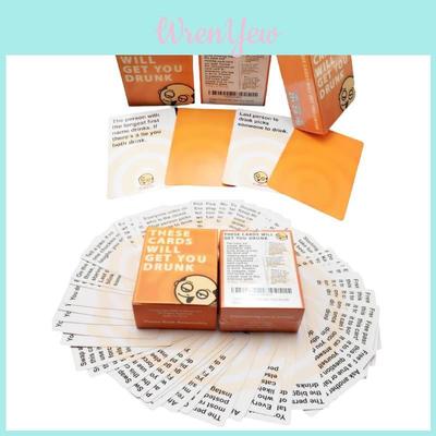 Hilariante Você Ri Você Bebe Cartas de Jogo de Festa Para Família e Amigos Diversão