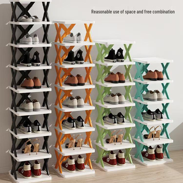 Compact Entryway Shoe Cabinet: Space-saving Multi-layer Storage for Small Wardrobes and Dormitories