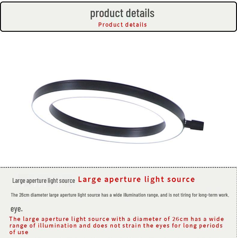 LED Super Bright Nail Art Desk Lamp Clip-On for Beauty Salon, Eyelash Extensions, and Tattoo Lighting