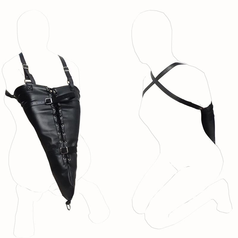 Single-Hand Reverse Glove Restraint for BDSM Training