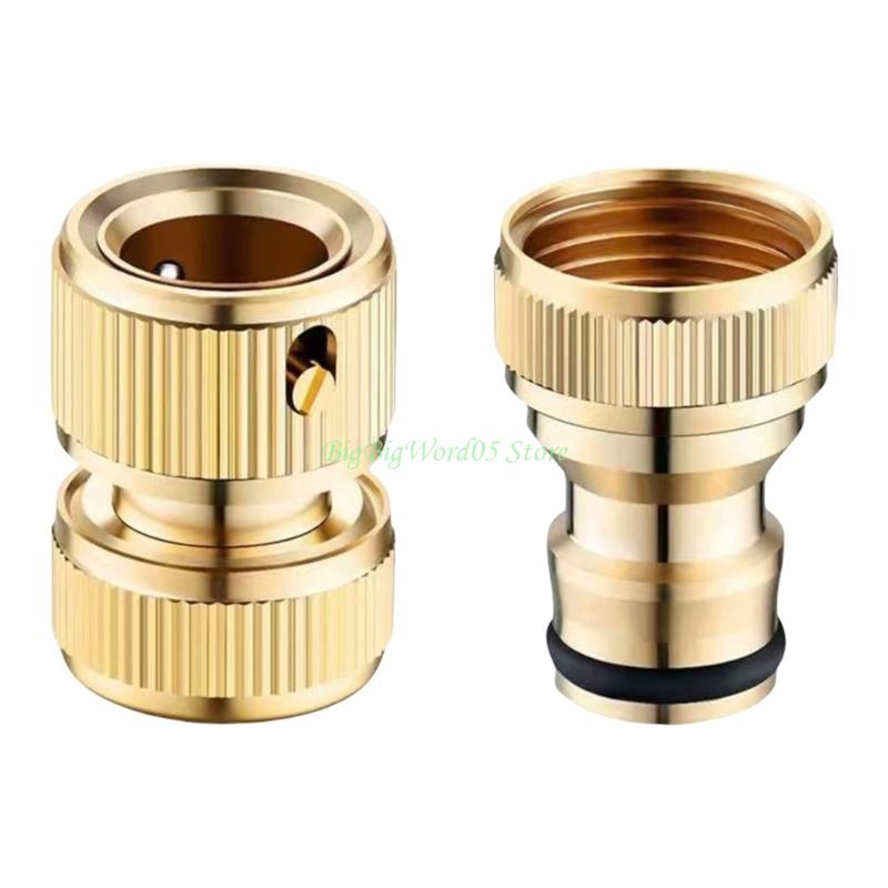 24TE Universal Inch Garden Hose Quick Connector for Tap Faucet Extension Pipe