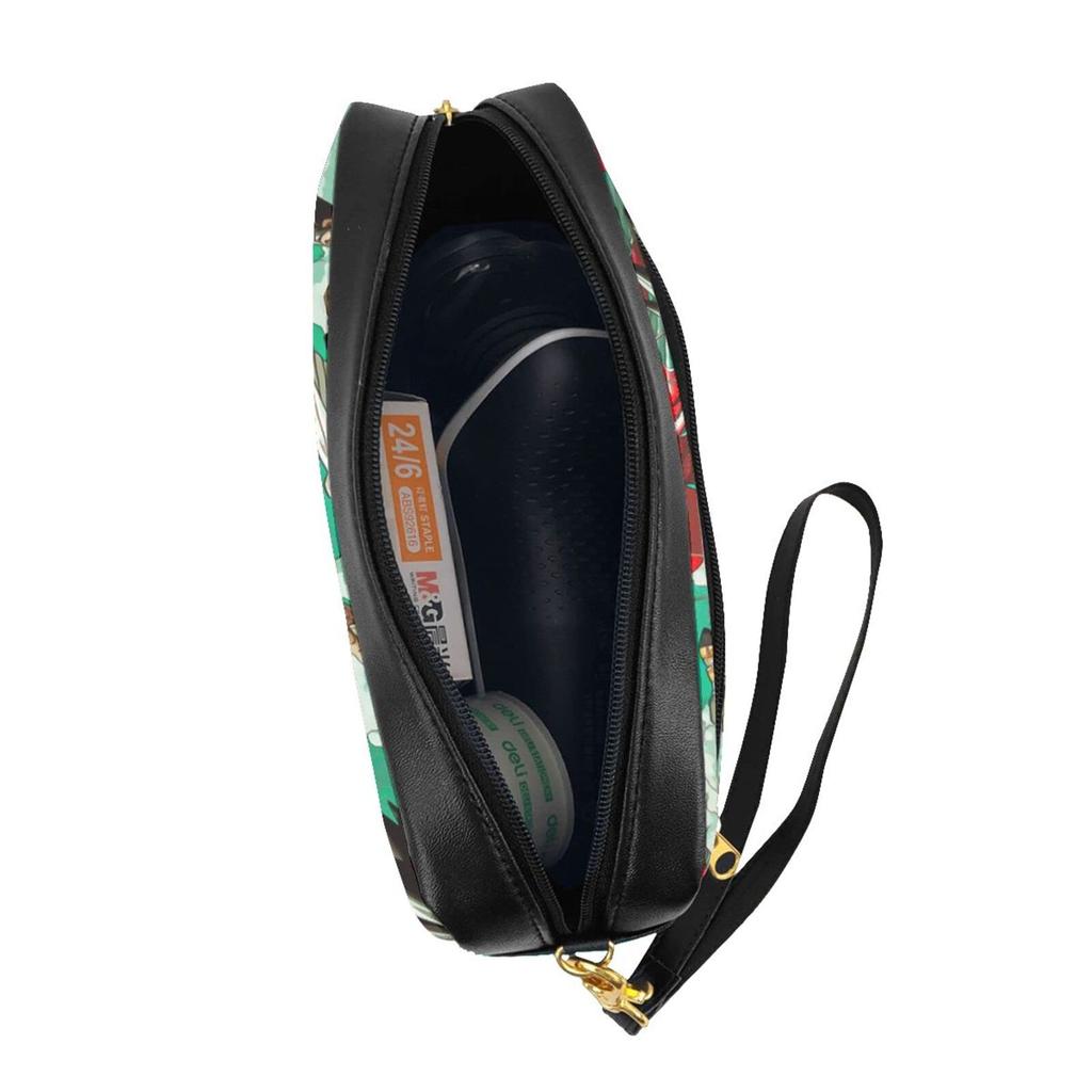 Dragon Ball Pen High School Student Pencil Large Cute Cosmetic Middle School PU Pen Storage Stationery Small Item Office Business Length Height Width