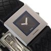 CHANEL Matelasse Watches H0116 black blackDial Stainless Steel/leather Quartz Analog display Women Used