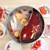 Thickened Stainless Steel Divided Hot Pot Set