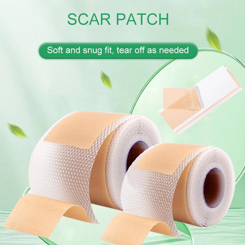 1 Roll Patch Skin Repair Self Adhesive 4X150CM Waterproof Scar Tape Non-slip Scar Sheets Skin Beauty Care Silicone Gel