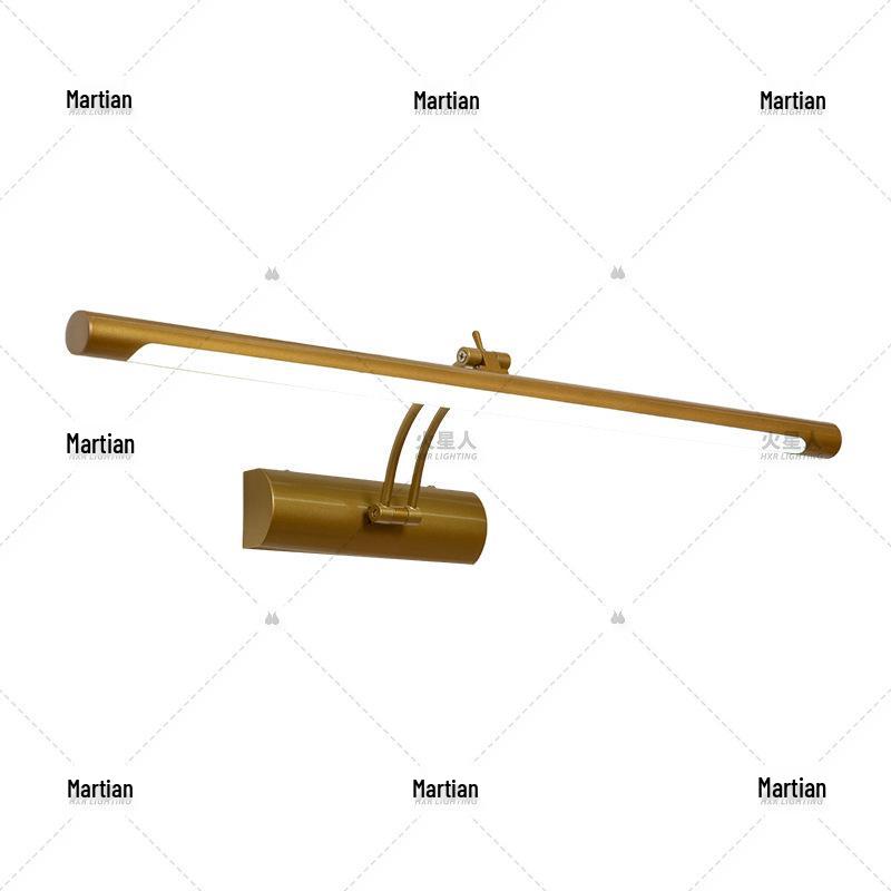 LED Adjustable Angle Vanity Mirror and Cabinet Light